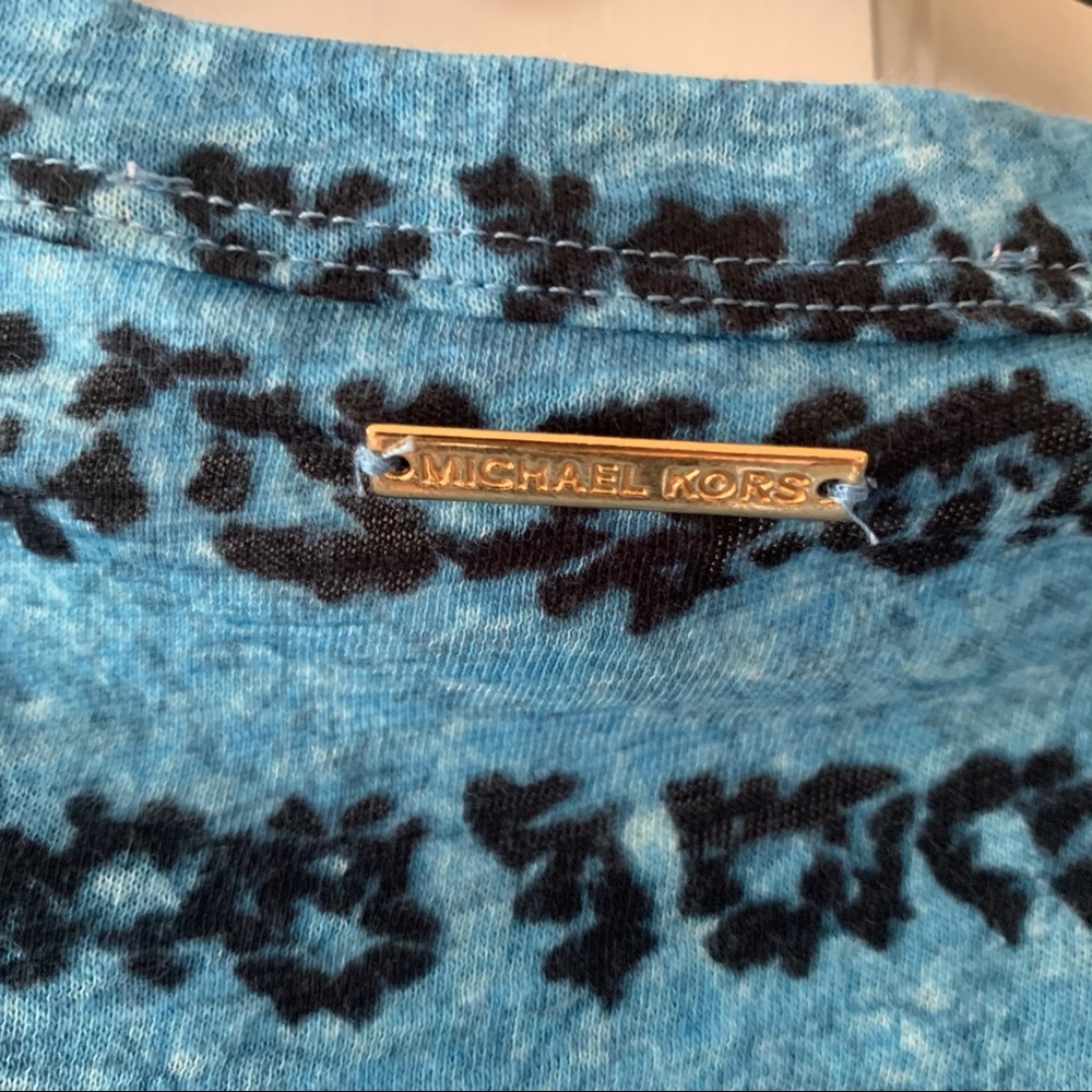 MICHAEL Michael Kors Tie Dye Stripe Top Size M - Picture 8 of 9
